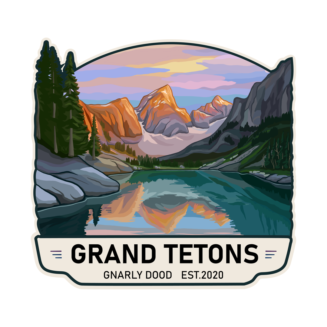 Grand Tetons Sticker