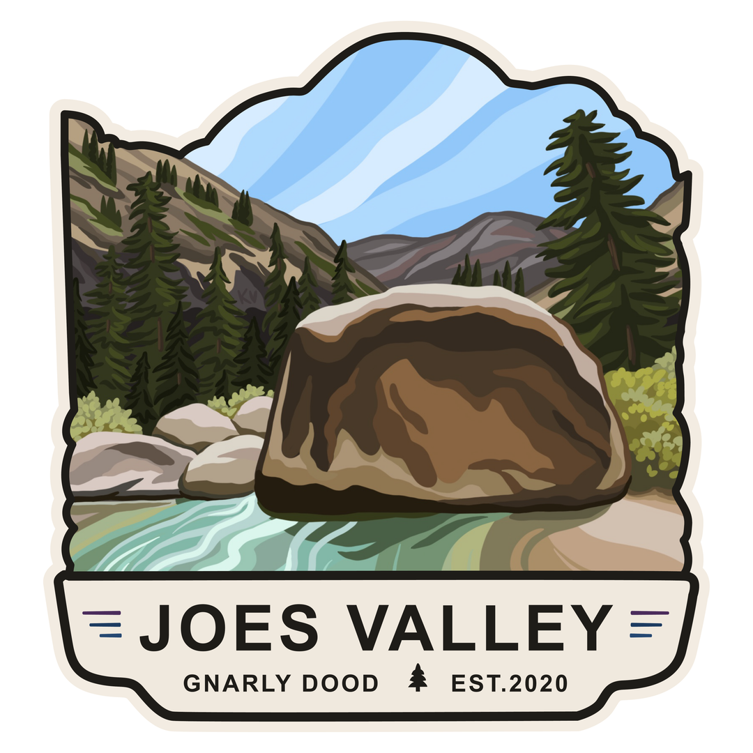 Joe's Valley Sticker