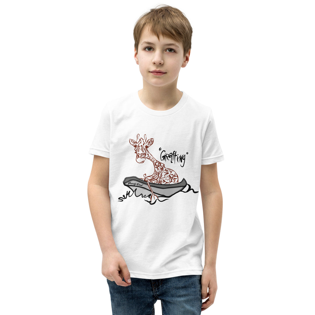 Gnarly Dood Youth T-Shirt - White Front