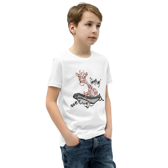 Gnarly Dood Youth T-Shirt - White Right
